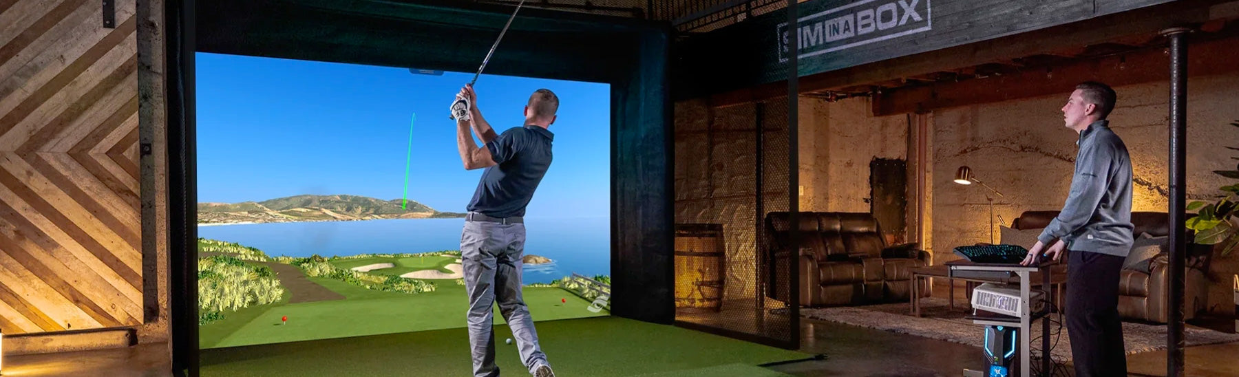 Home Golf Simulators - Golf Pro Delivered