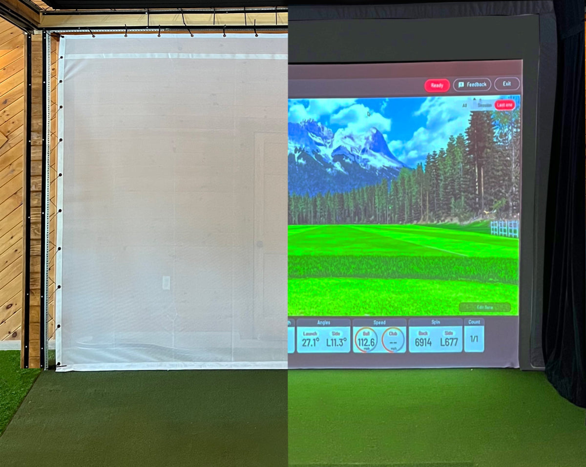 Cutaway of Ace Screen System Showing Pads and the Rear and Front Screen