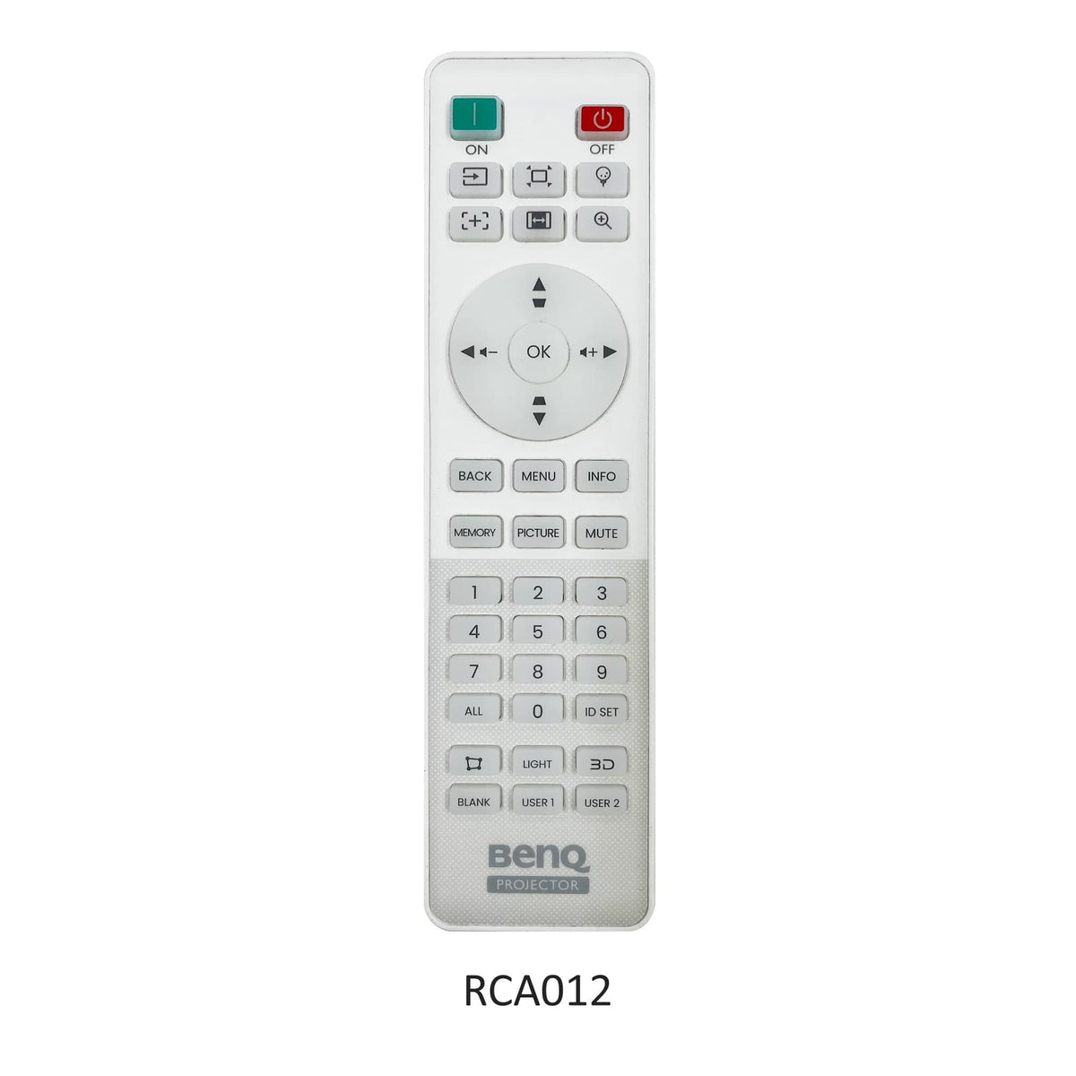 BenQ AK700ST 4k Laser Projector Remote