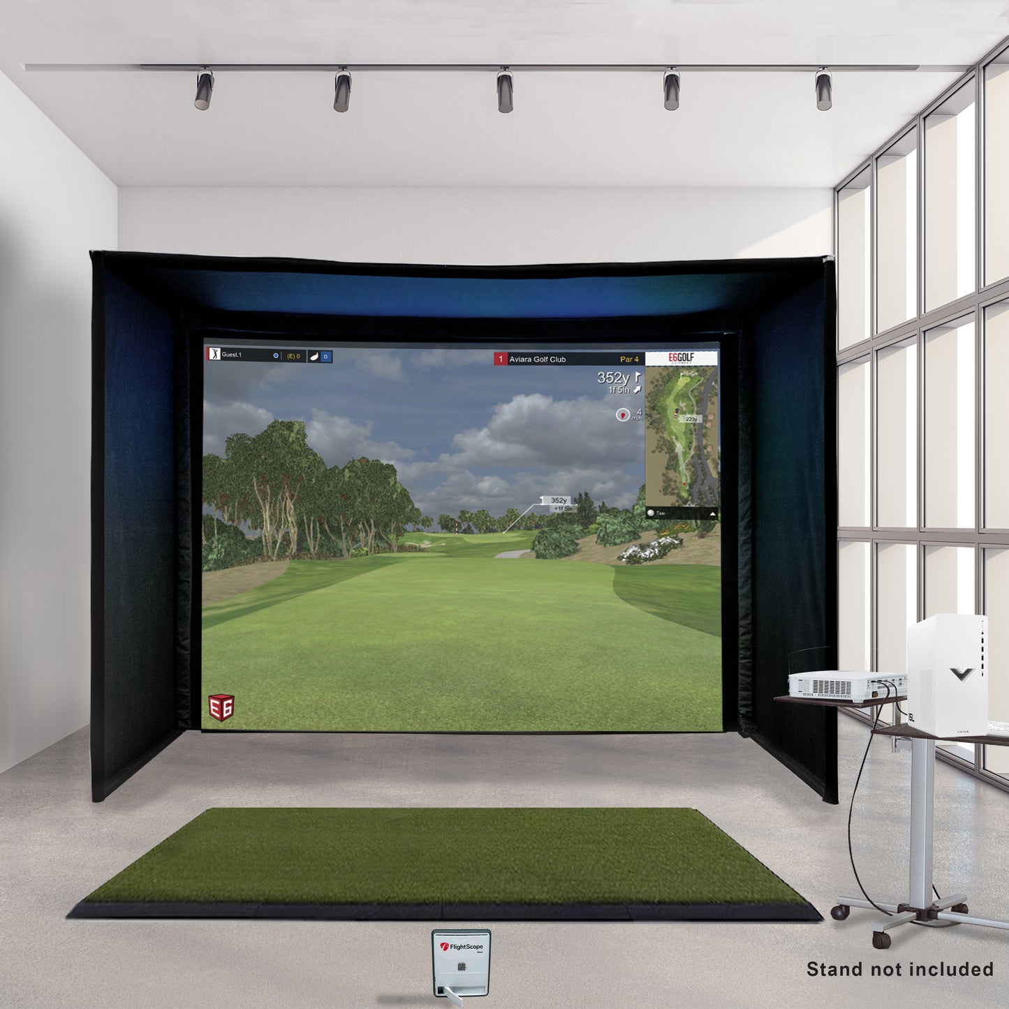 FlightScope Mevo Gen2 Medalist Golf Studio Package