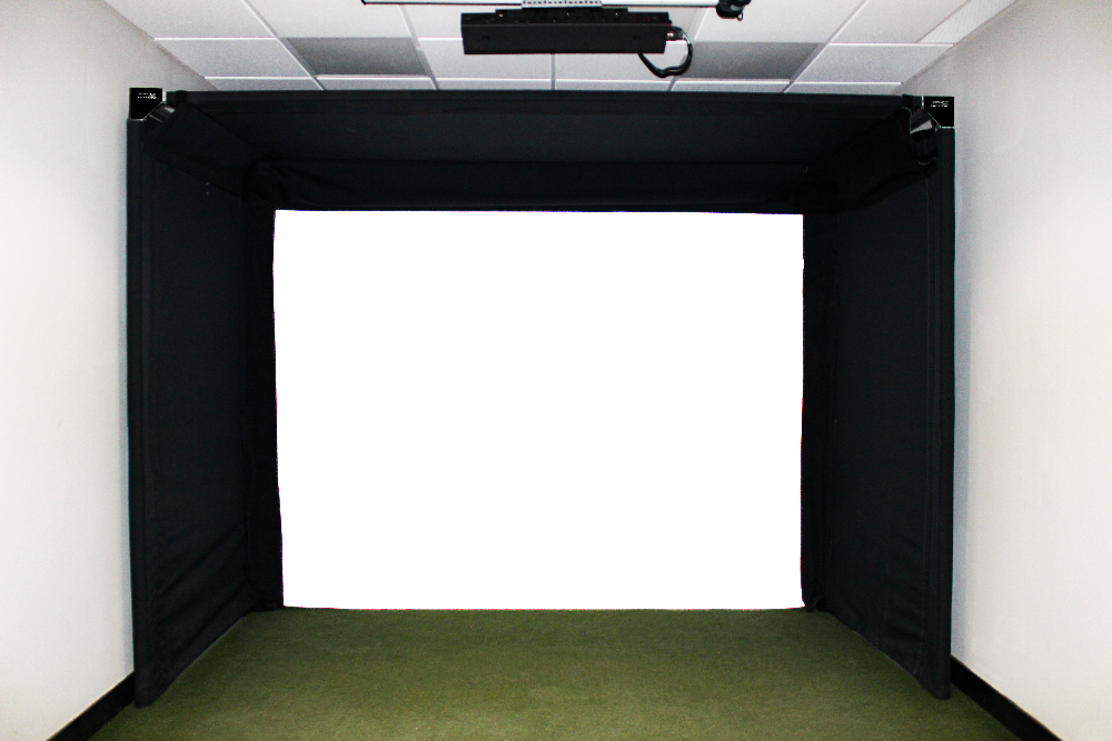 The Sport Screen 11' Golf Simulator Enclosure