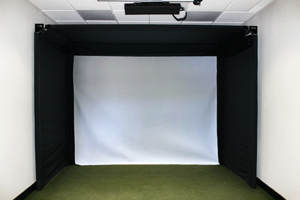 The Sport Screen 11' Golf Simulator Enclosure