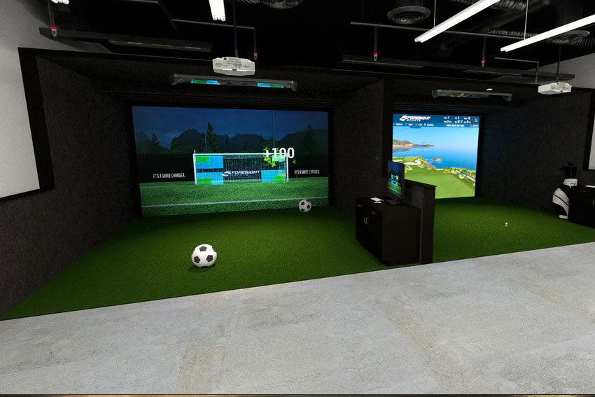 Foresight Golf Simulators used for golf and soccer