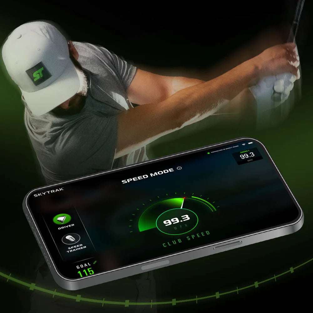 SkyTrak ST MAX Swing Speed Training Mode Powered By GolfTec