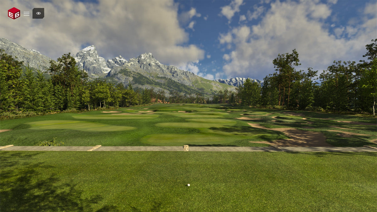 TruGolf E6 Apex Driving Range Small Targets