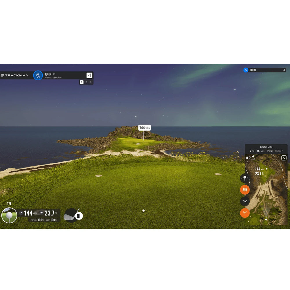 Trackman IO Golf Course 1