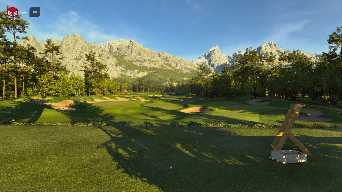 TruGolf E6 Apex Driving Range
