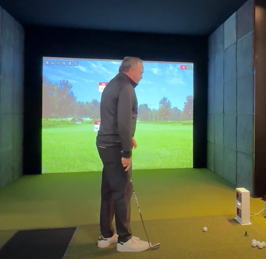 Uneekor Eye Mini Lite In Hitting Bay At PGA Show
