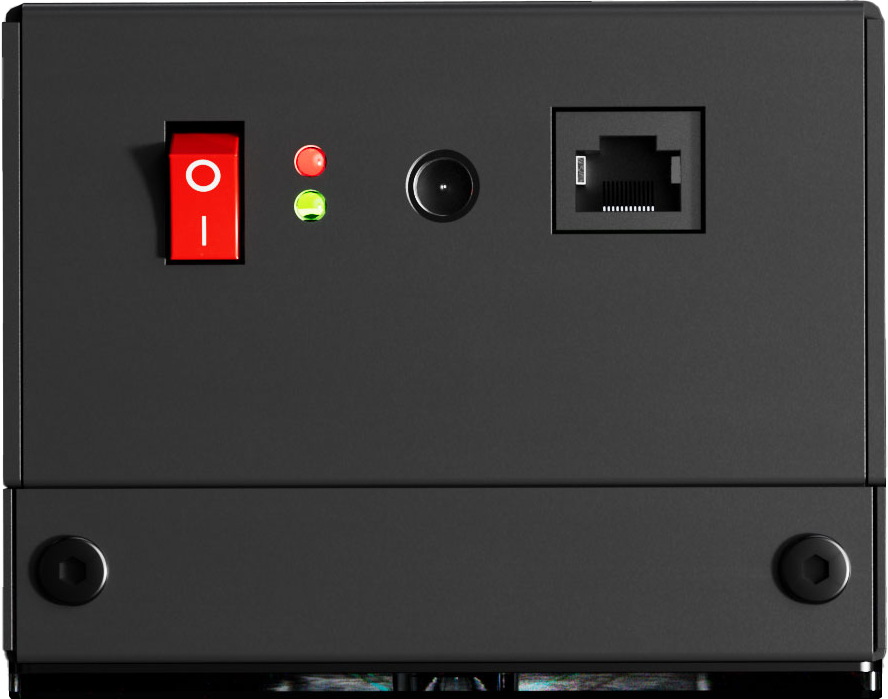 Uneekor Eye XR Side View Showing Connectors