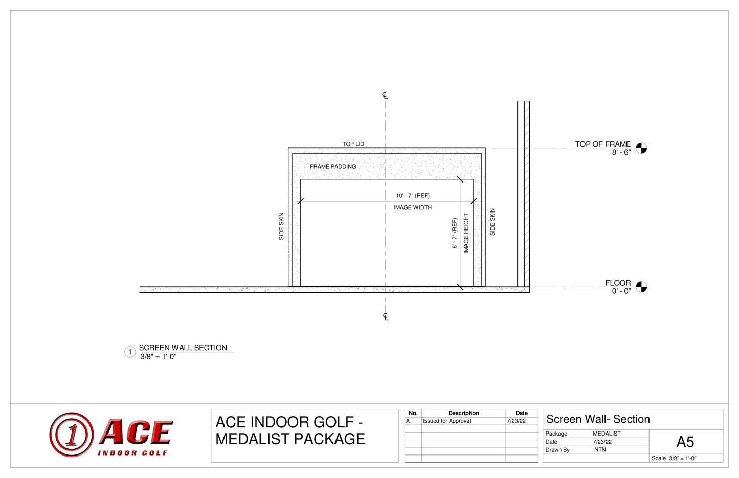 Medalist Golf Simulator Enclosure Kit