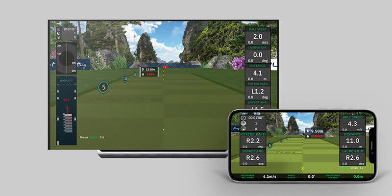 Screenshot of ExPutt RG Gaming On TV and Phone App