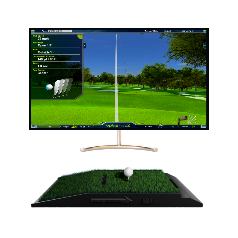 Optishot 2 Golf Simulator Tee Mat