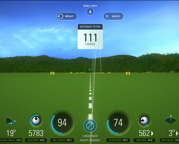 Golf Driving Range Screen Shot