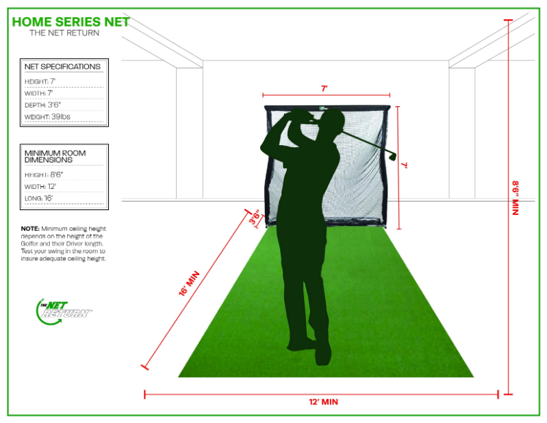 Net Return Home Series V2 Room Dimensions
