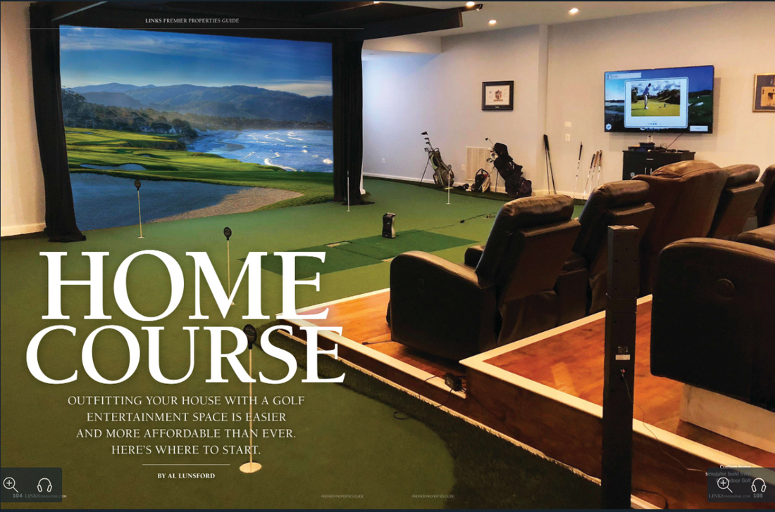 Featured Image for Home Course - Outfitting Your House with a Golf Entertainment Space