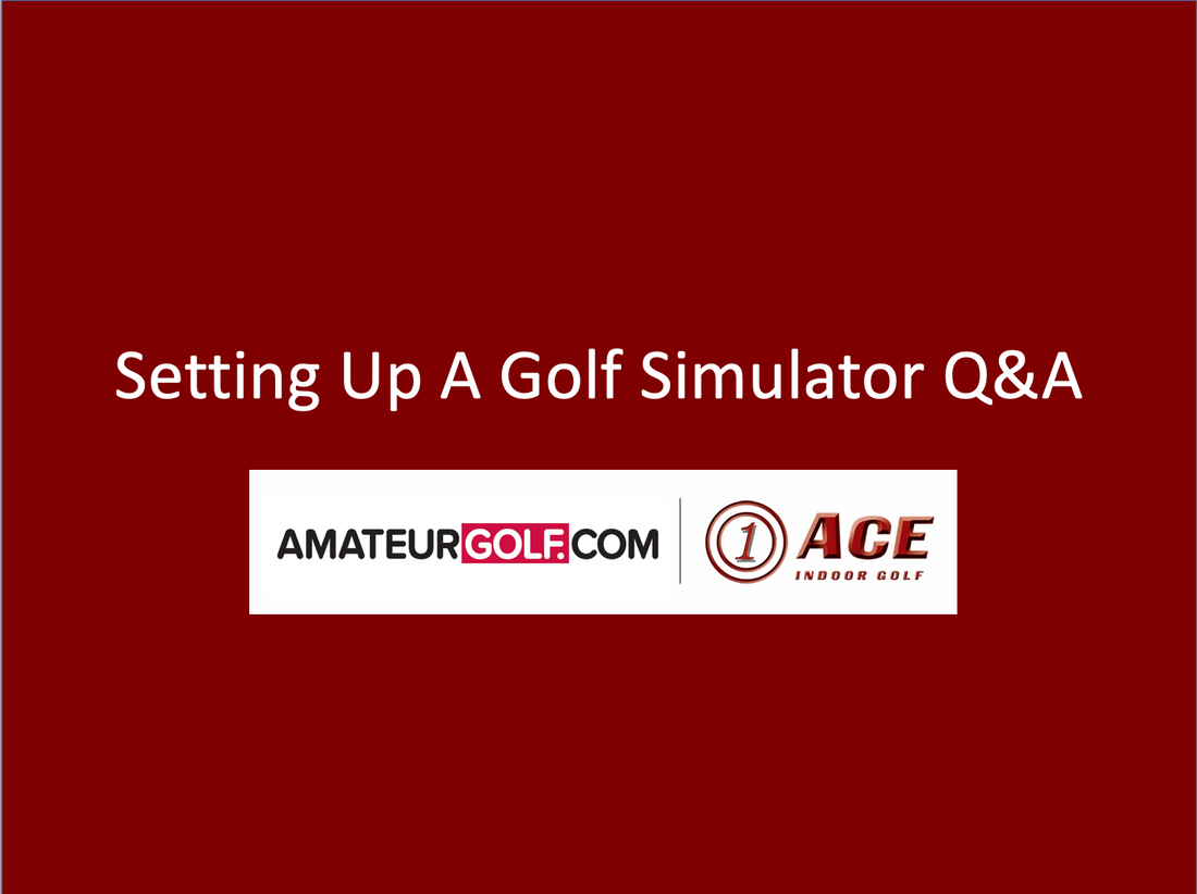 Featured Image for Setting Up A Golf Simulator Q&A