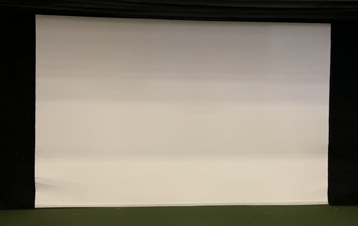 Front Screen Photo Golf Simulator Front Screen - Replacement