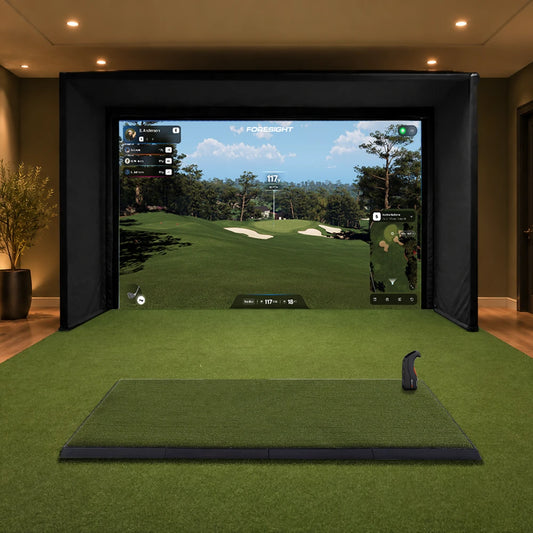 featured Image for Bushnell Launch Pro Indoor Medalist Golf Simulator Package