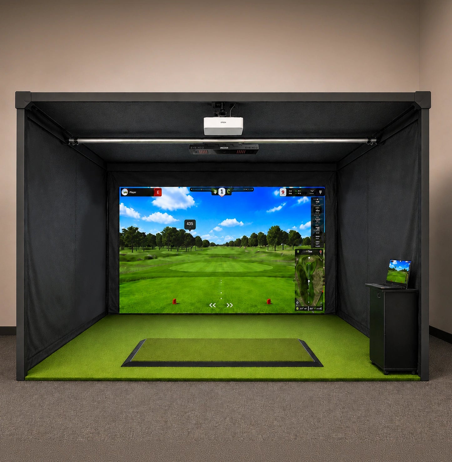 Commercial Golf Hitting Bay Enterprise Enclosure