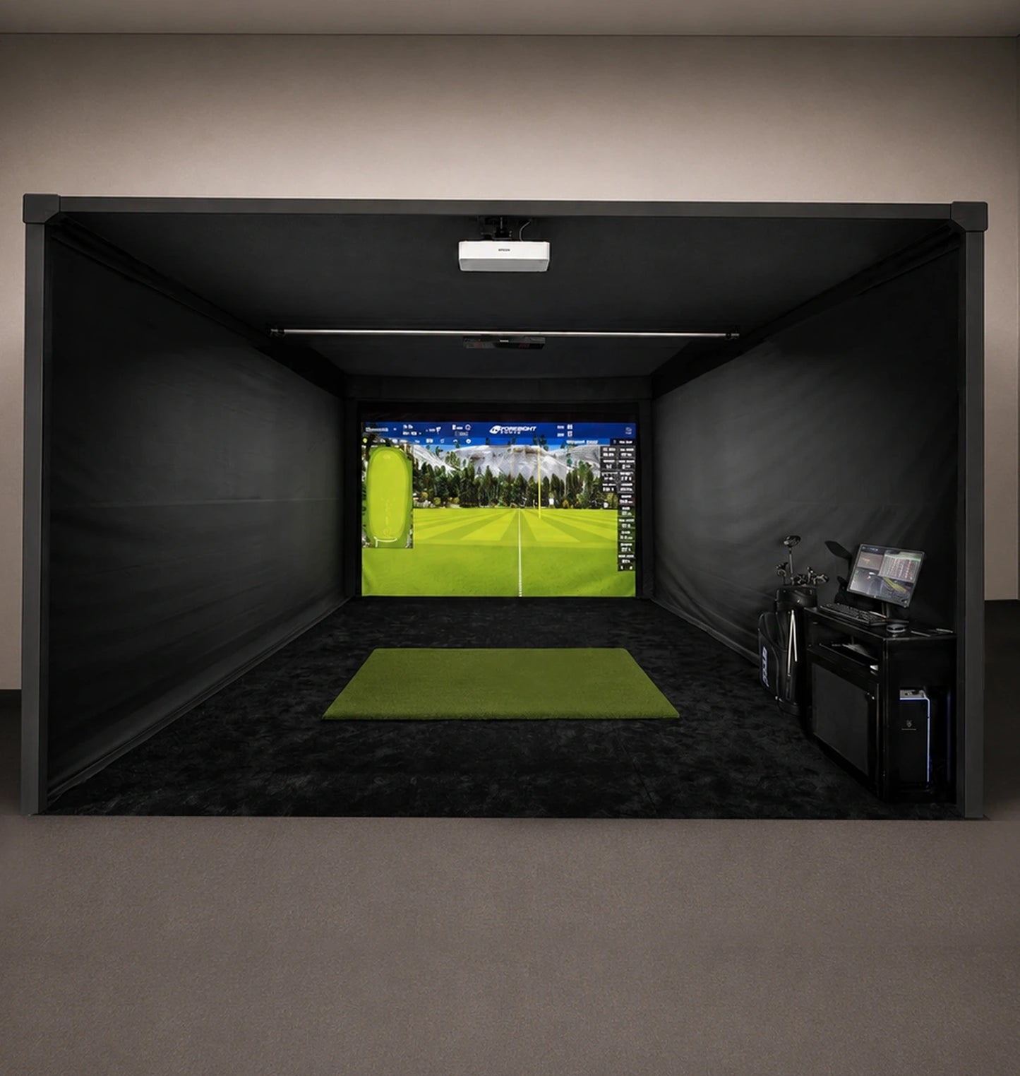 Commercial Golf Hitting Bay Enterprise Enclosure