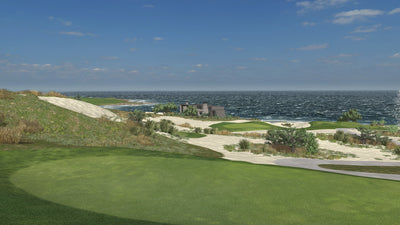 VTrack E6 Connect Spyglass Hill Golf Course Simulation Graphics