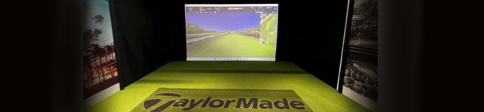 Edwin Watts Miami Golf simulator hitting bay