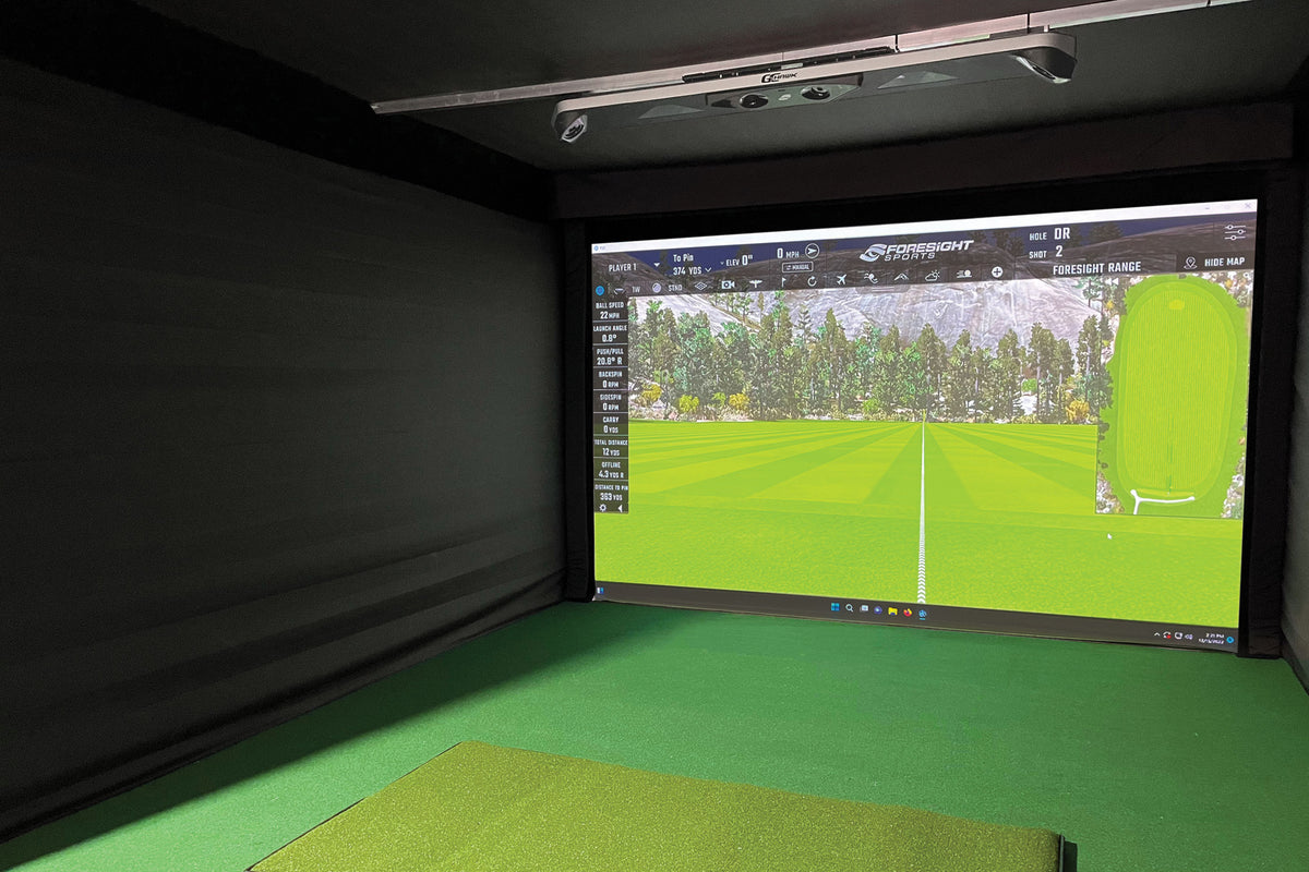 Ace Indoor Golf Enterprise Golf Simulator Enclosure