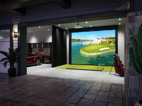 Garage Golf - Golf Simulator In Garage