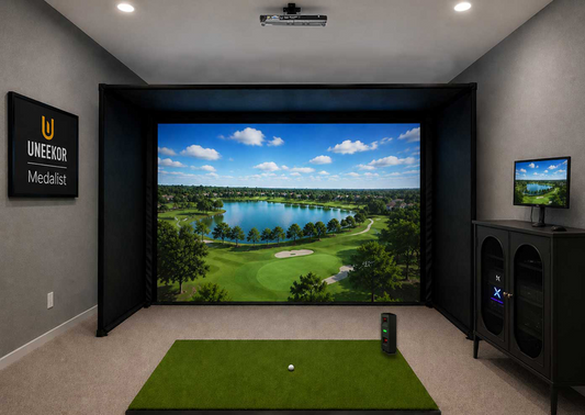featured Image for Uneekor Eye Mini Lite Medalist Golf Simulator Package