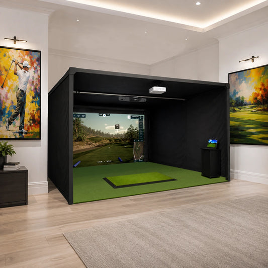 featured Image for Foresight Falcon Platinum 18' VMZ51U Golf Simulator Package