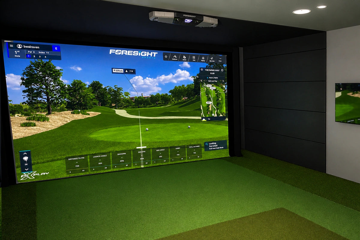 Foresight Falcon Custom Golf Simulator
