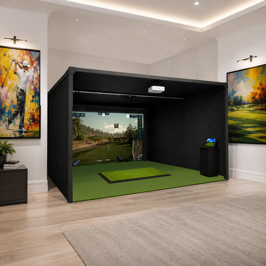 featured Image for Foresight Falcon Platinum 18' VMZ51U Golf Simulator Package