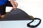 Backside of Fiberbuilt hourglass mat