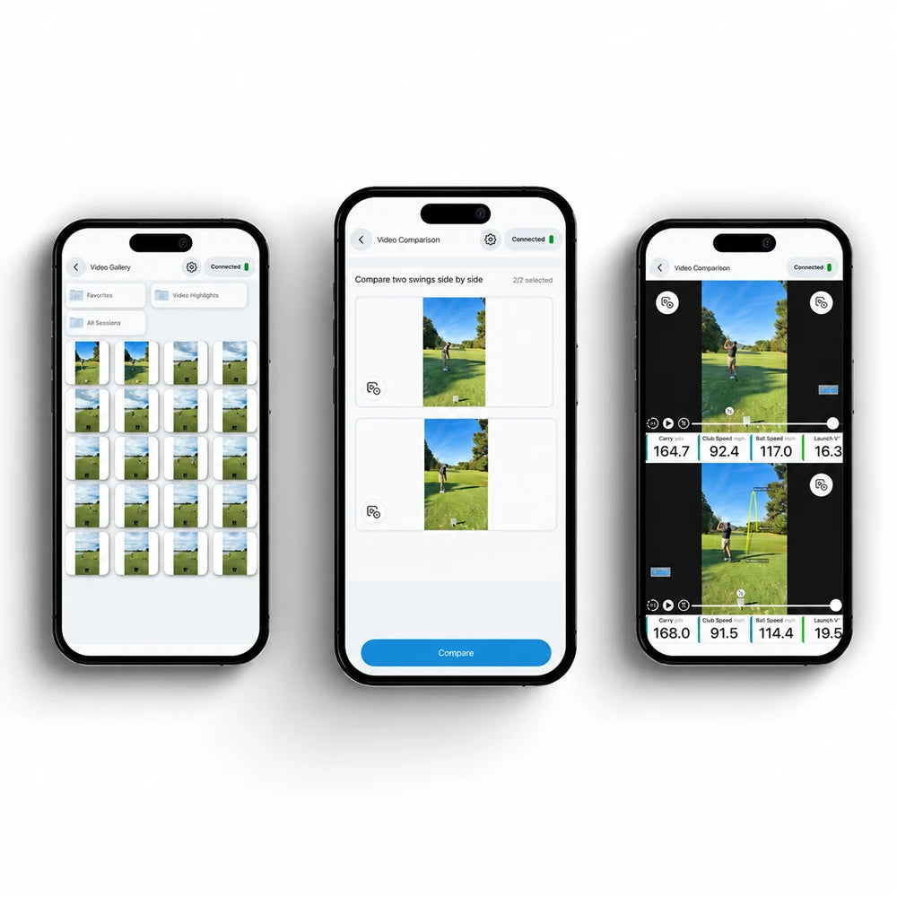 FlightScope Gen2 Video Features on iPhone