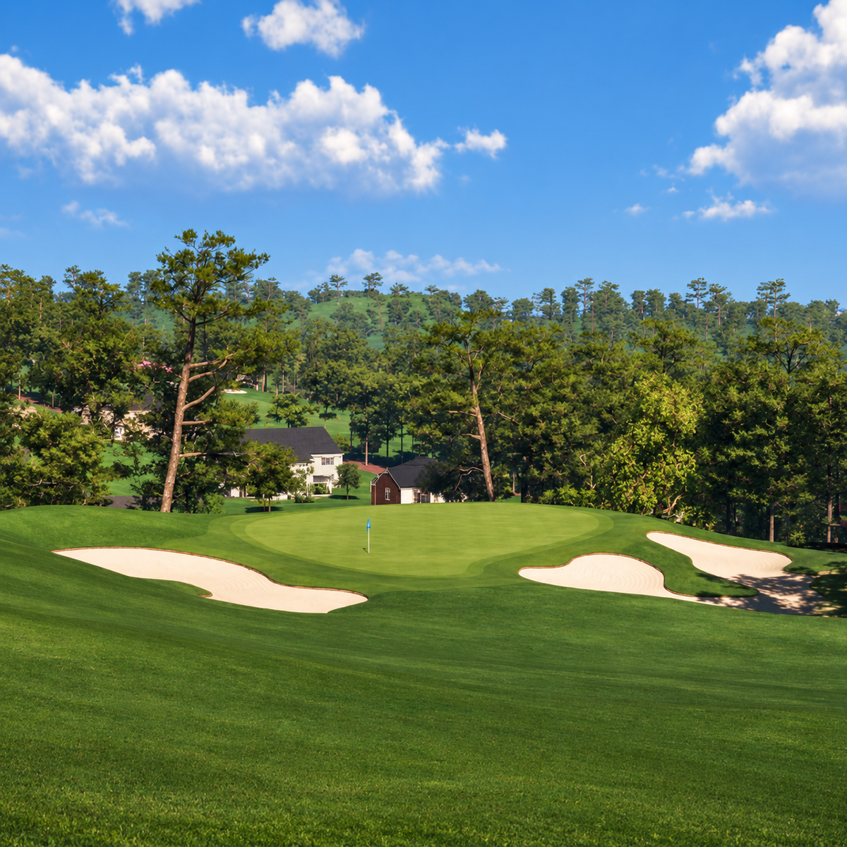 Foresight Premier 4K golf course view in Course Pass subscription.