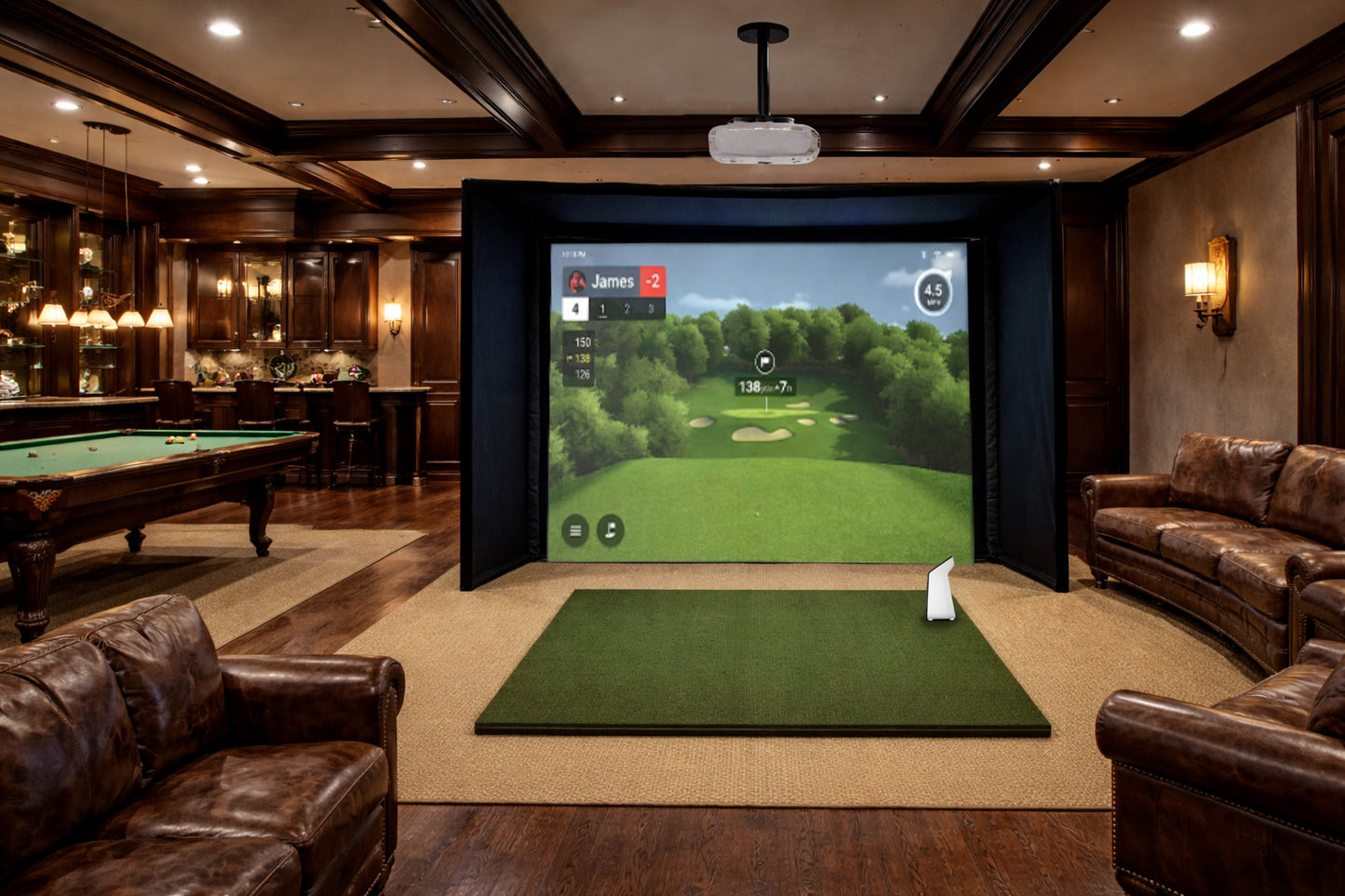 Garmin R50 Medalist Golf Simulator Package