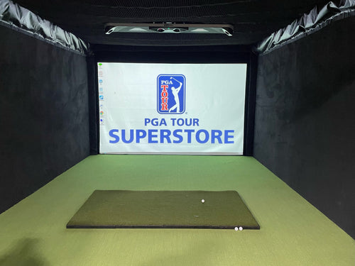 PGA Tour SuperStores Retail Golf Simulator By Ace Indoor Golf