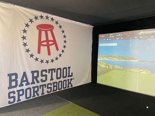 Golf Simulator Rental for BarStool Sports