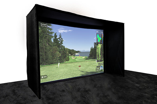 Ace Indoor Golf Medalist Enclosure Front View Glory Shot