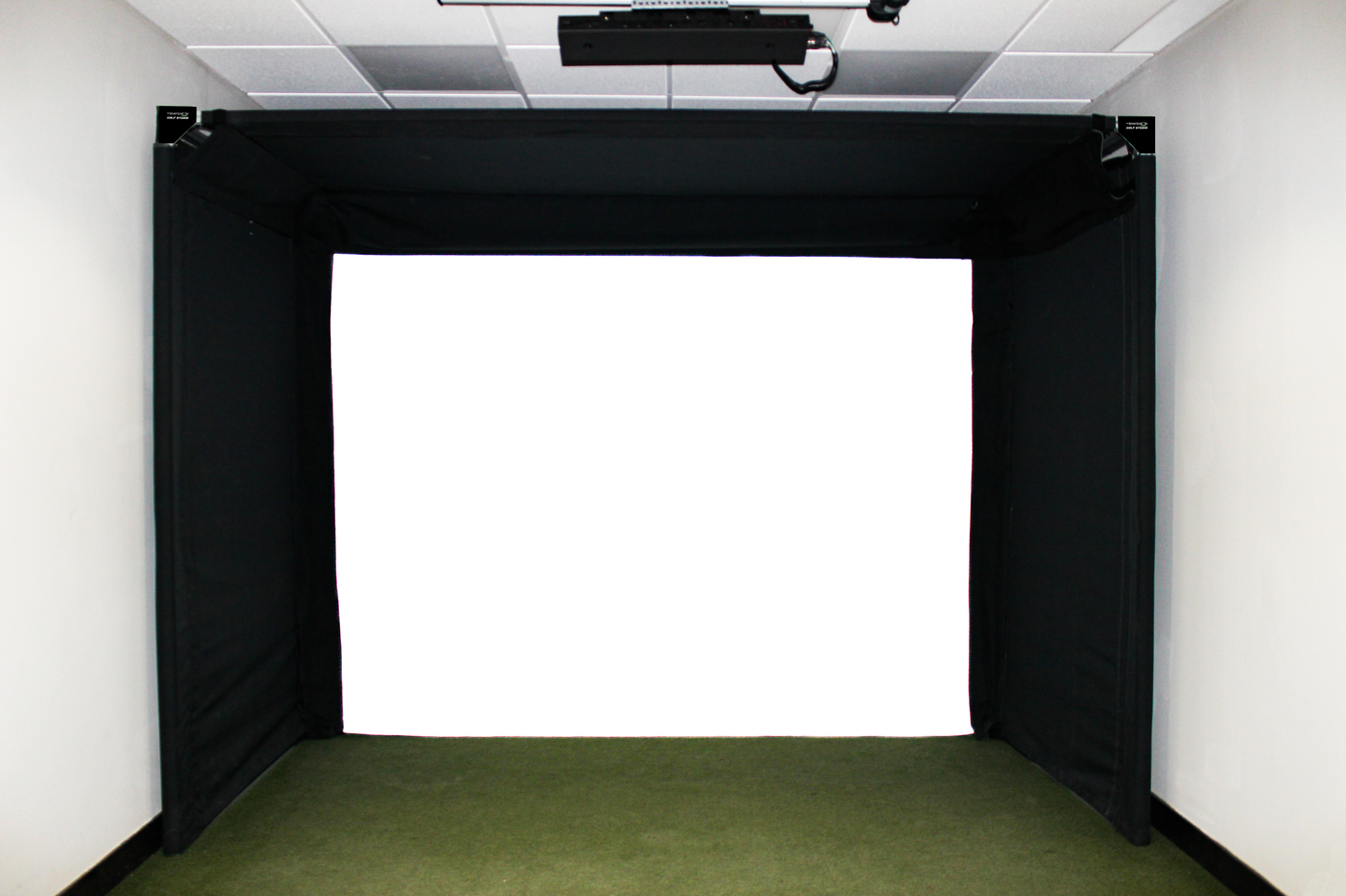 The Sport Screen 11' Golf Simulator Enclosure