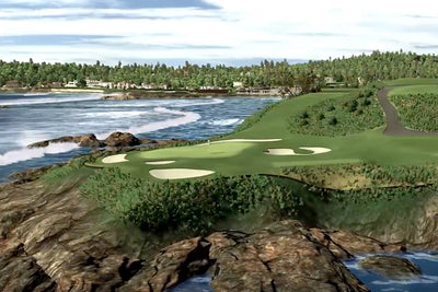 Full Swing E6 Pebble Beach #7 Golf Course