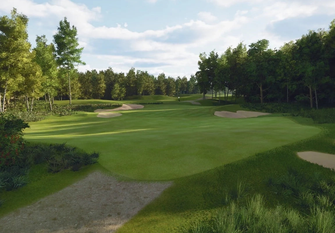 ProTee GolfCore Golf Course Play Sample Hole
