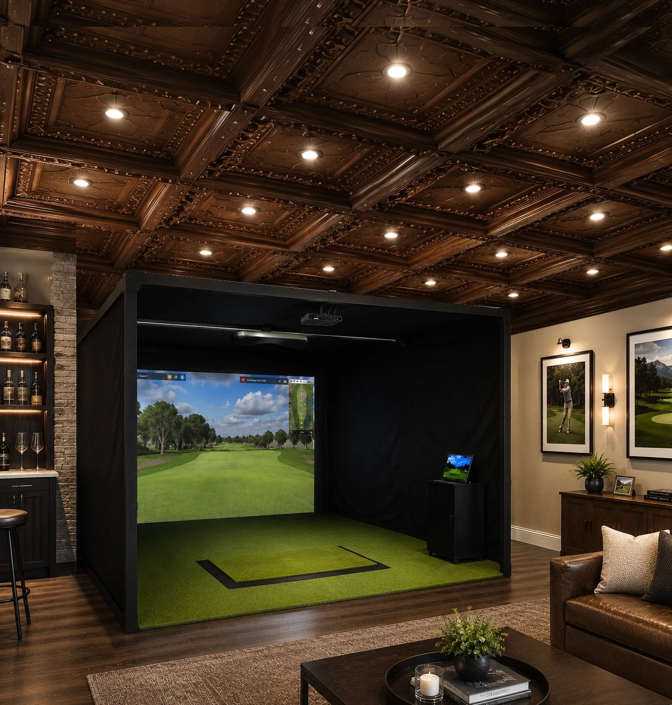 ProTee VX Platinum 15' Enclosure with Epson 1751 Projector