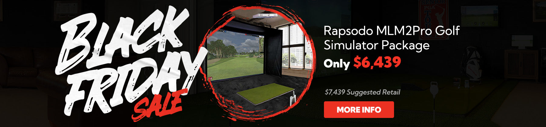 Rapsodo MLM2Pro Golf Simulator Package on sale for $6,439