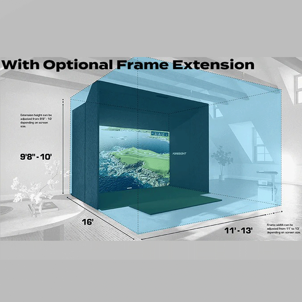 Foresight Sim In A Box Option Frame Extension Space Requirements
