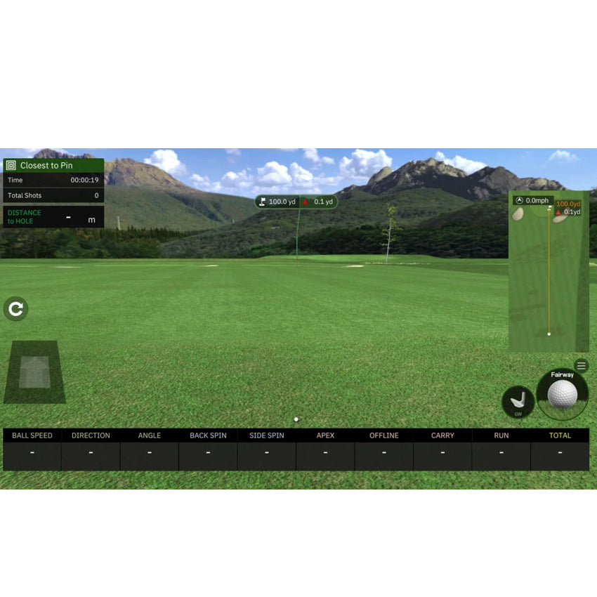 Square Golf Closest-to-the-Pin Game