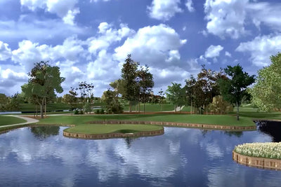 Full Swing E6 TPC Sawgrass #17 Golf Course