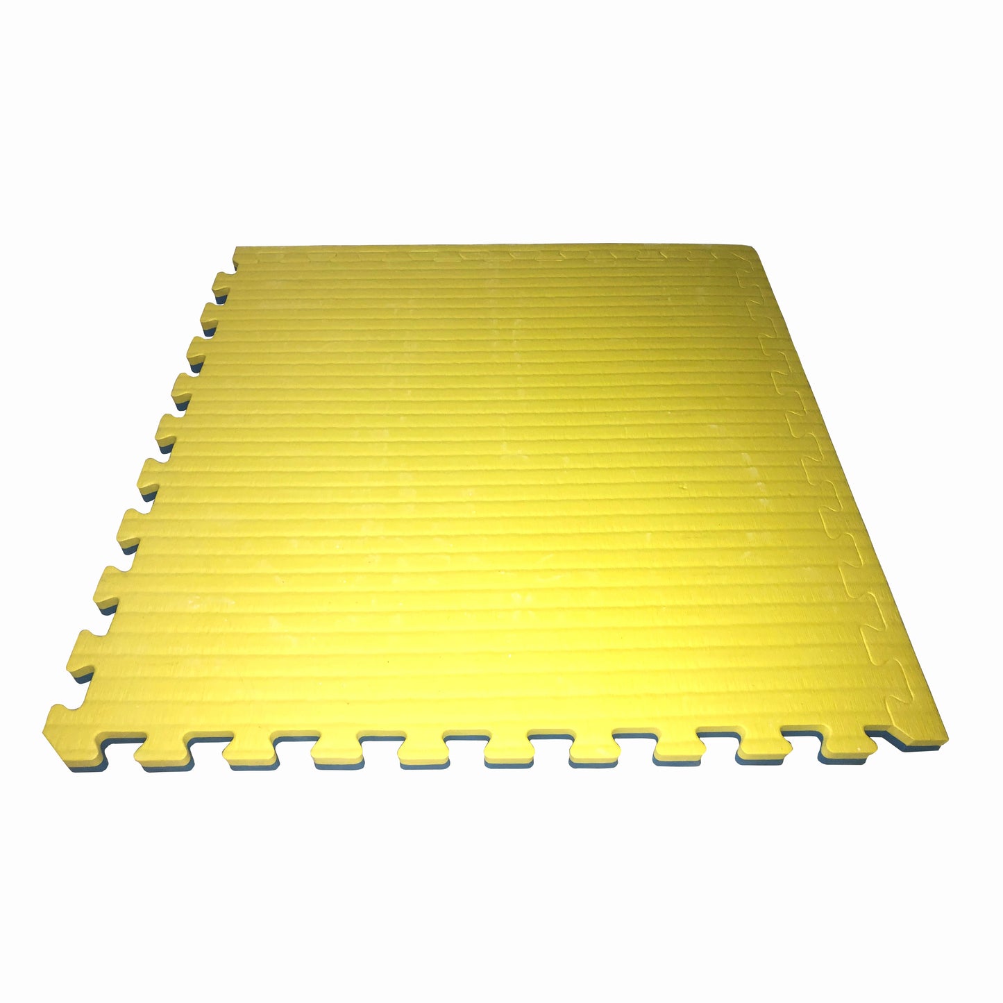 Golf Simulator Underlayment Foam Tile Yellow/Blue