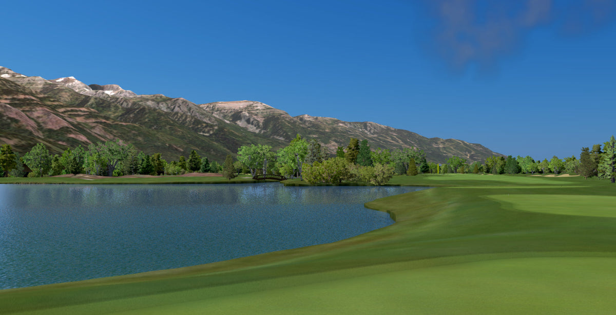 Foresight Sports Teton Pines Golf Course Screen Capture