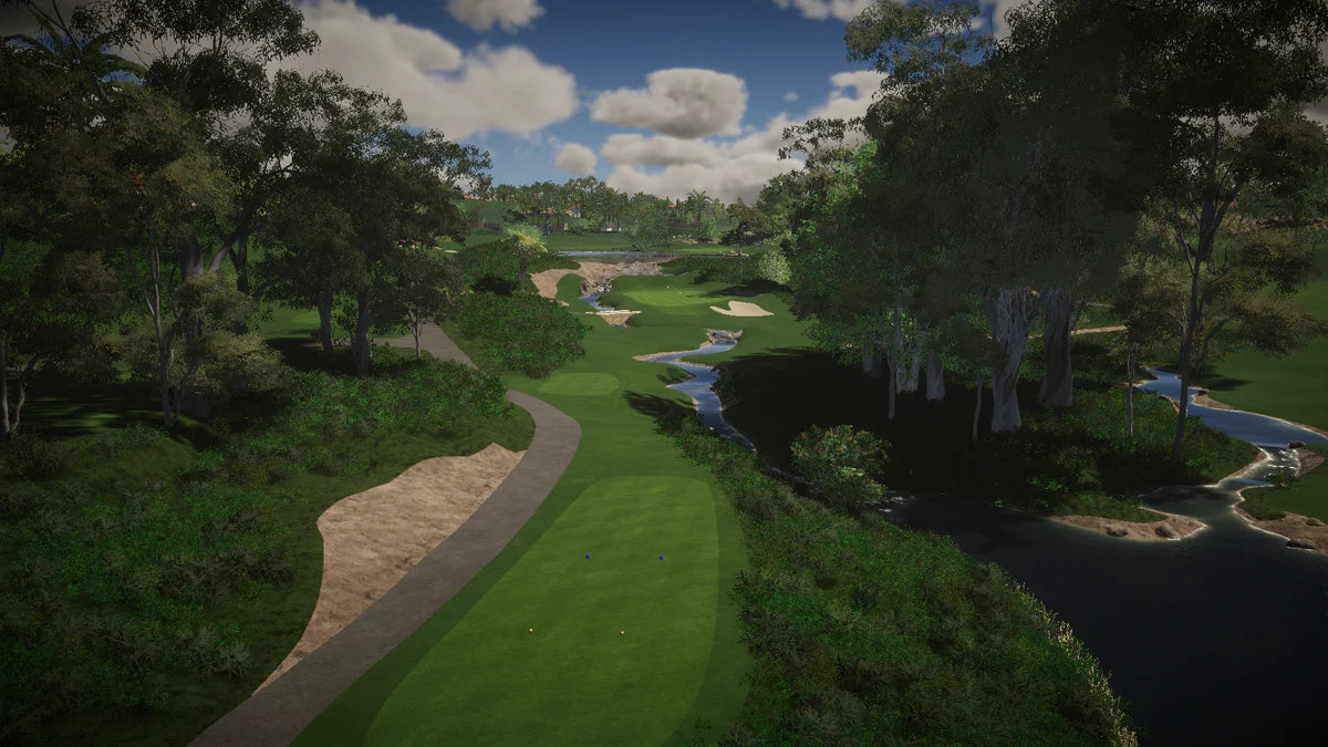 The Farms Golf Club Screen Capture Foresight Simulation